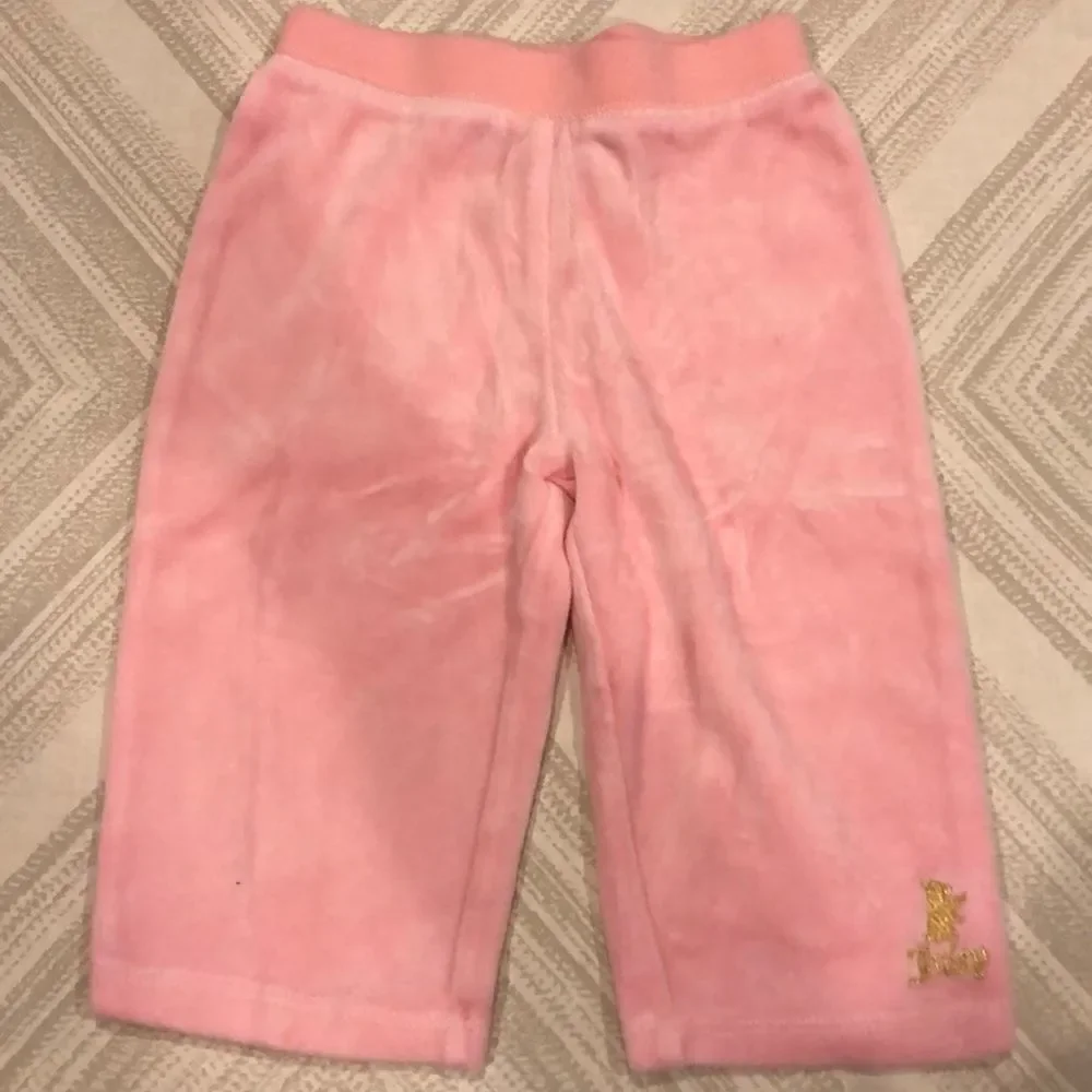 Juicy Couture Baby Velour Pink Hoodie and Pants Size 12M